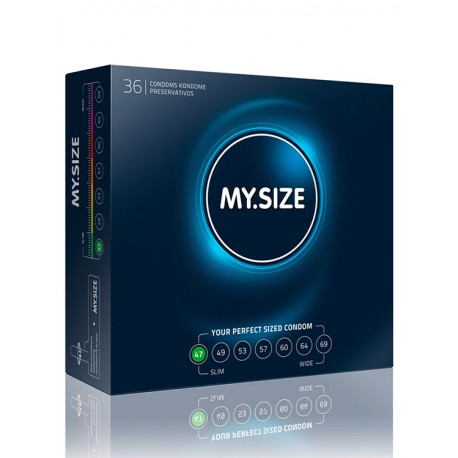 Préservatifs My Size ''47''