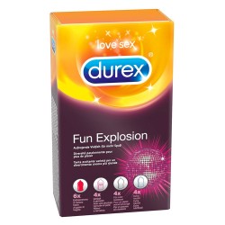 Préservatifs Durex Fun Explosion - MaxiKit - 18 Préservatifs