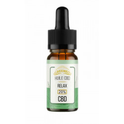 Huile 20% CBD ''RELAX'' - Greeneo