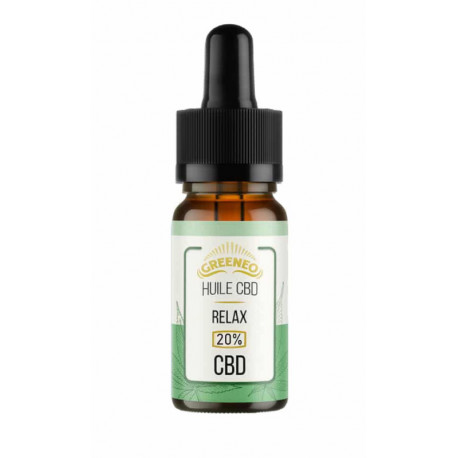 Huile 20% CBD ''RELAX'' - Greeneo