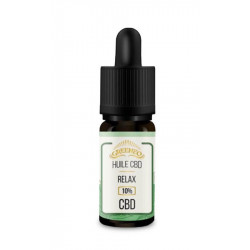 Huile 10% CBD ''RELAX'' - Greeneo