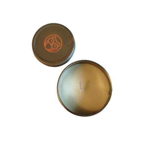 Bougie Sensuelle Relax ''Le Hibou'' - vanille