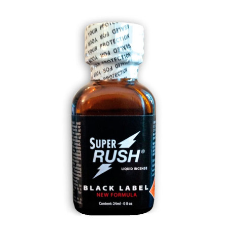 Poppers Maxi Super Rush 24ml Black Label (Pentyle)
