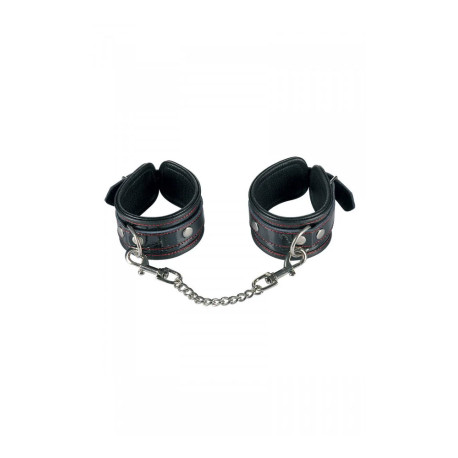 Menottes Luxe Cuir laqué - Fetish Tentation